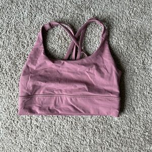 Lululemon Energy Longline Bra. Size 6.